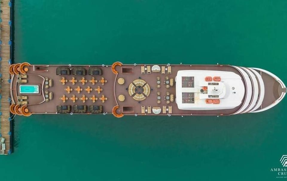 Day Cruise with Outdoor Jacuzzi in Halong Bay, Vietnam