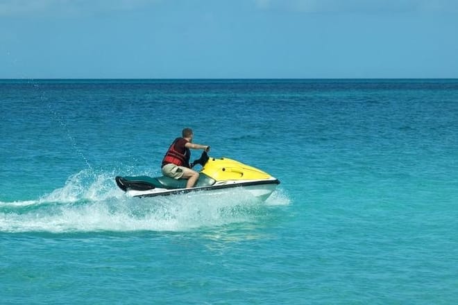 St. Maarten Jet Ski Guided Tour & Beach