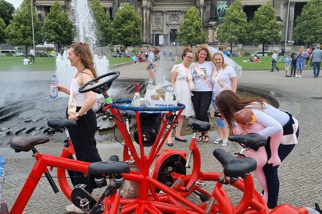Beer Bike & Party Bike Highlights Berlin City Tour including pick-up photo 3