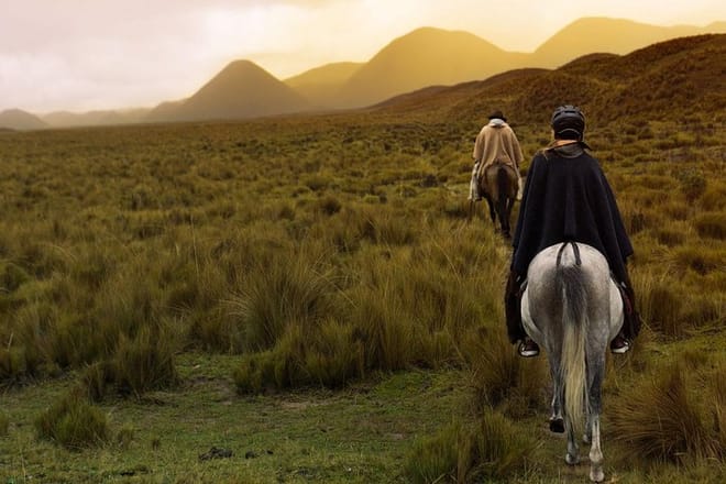 Horseback riding Cotopaxi