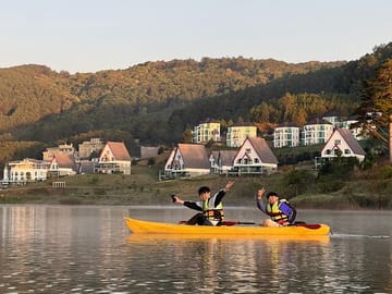 Kayaking and Stand-Up Paddleboarding in Dalat, Vietnam