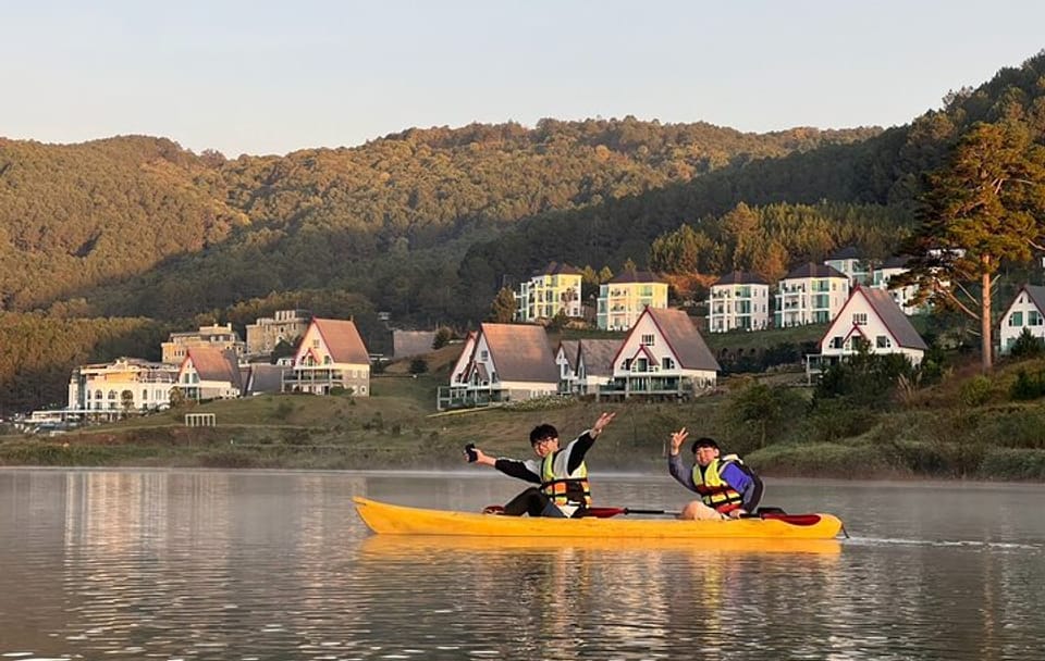 Kayaking and Stand-Up Paddleboarding in Dalat, Vietnam