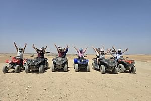 Quad Biking In The Rocky Desert of Agafay