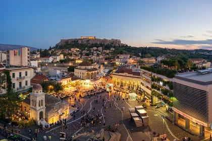Athens by Night: Walking Tour