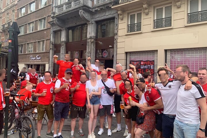 Missions with friends to celebrate the bridegroom in Brussels