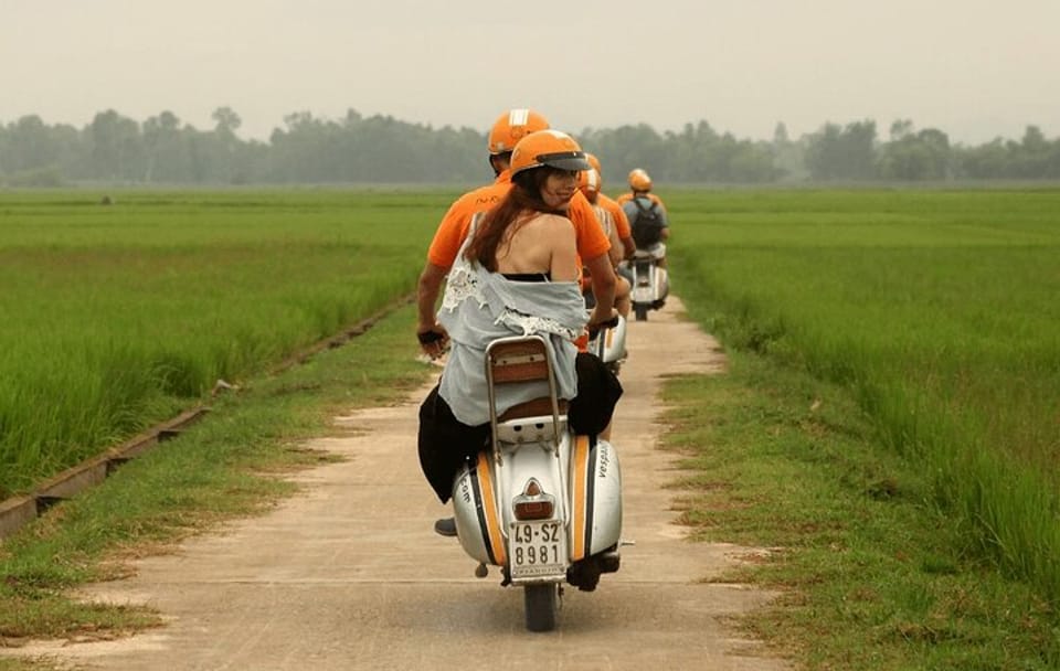 Hanoi Half Day Vespa Tour of Co Loa Countryside and Culture