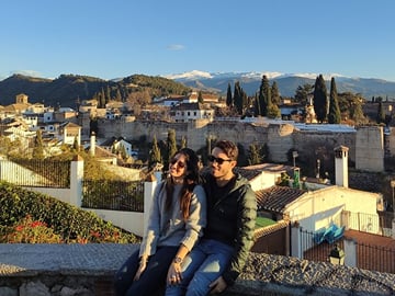 Desde el mirador de San Nicolás