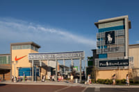 Outside View of Outlet Mall
