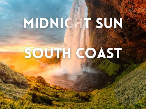 Private Midnight Sun South Coast Tour