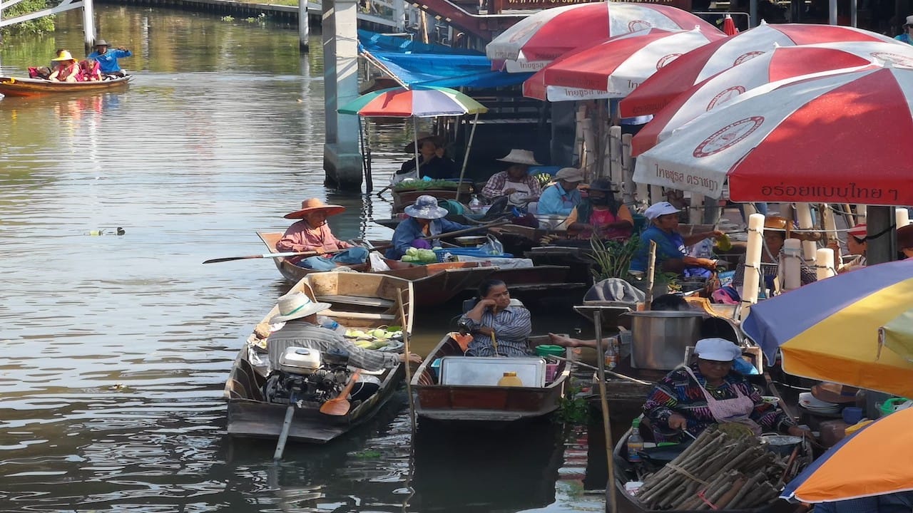 Unspoiled Outdoors-Thaka Floating Market & Erawan Falls    8