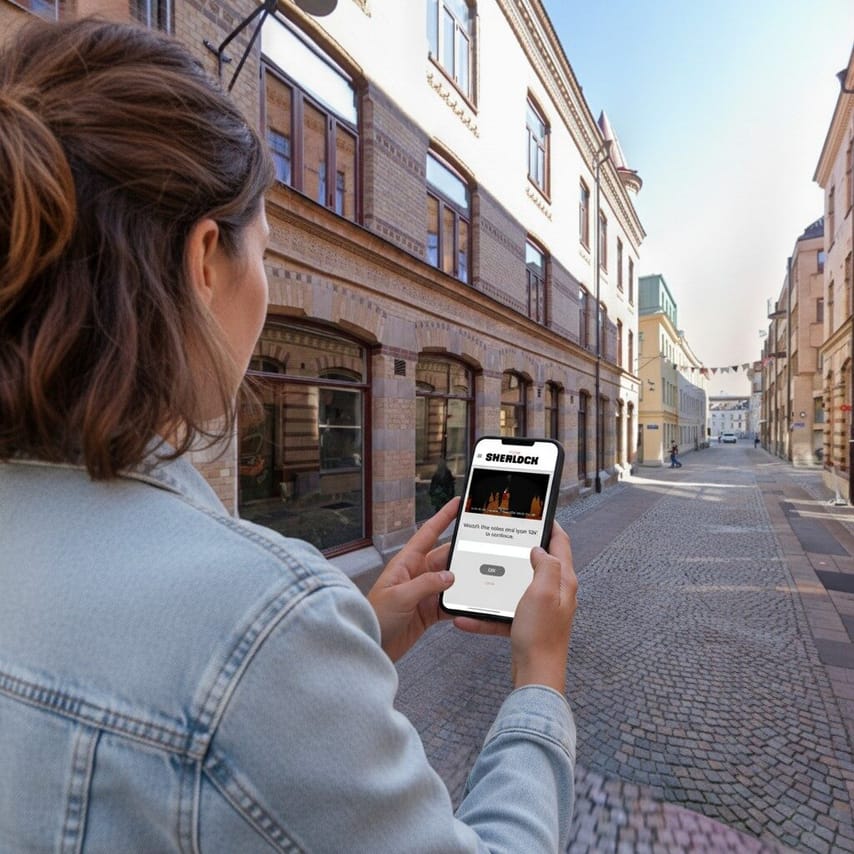 Gothenburg Self-Guided Sherlock Holmes Murder Mystery Game 8