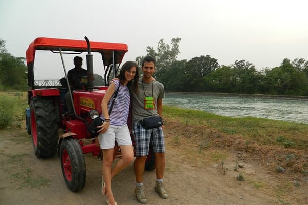Tractor Safari – An Authentic Village Tour in Agra showcasing the real India.