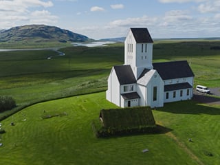 Skálholt, once Iceland’s cultural and religious center