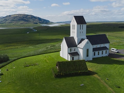 Skálholt, once Iceland’s cultural and religious center