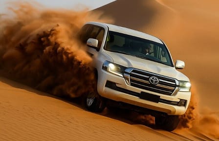 Morning Desert Safari Adventure in Dubai with Dune Bashing