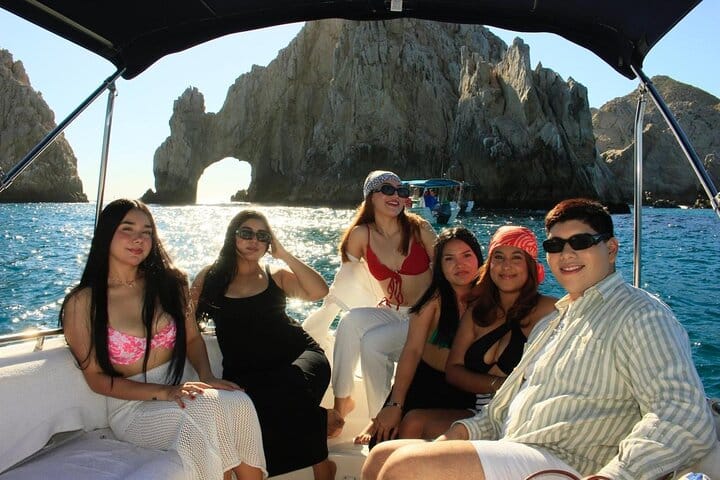 Combine sightseeing and adventure: Cruise past Pelican Rock and the Arch, then jump in for some amazing snorkeling!
