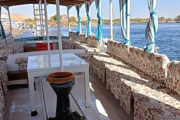 Private Motorboat Tour of Banana Island on the Nile in Luxor