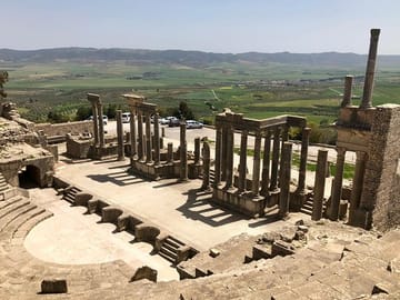 Private Cultural Tour of Dougga and Zaghouan from Tunis