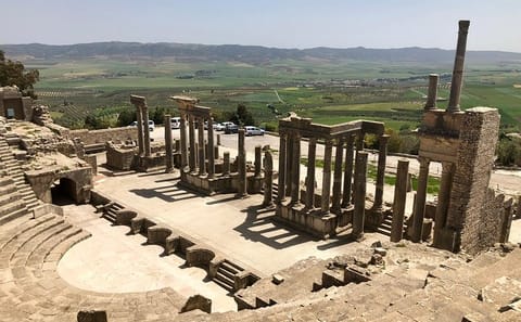 Private Cultural Tour of Dougga and Zaghouan from Tunis