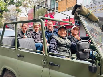 Hanoi Jeep Tour to Bat Trang Ceramic Village and Surroundings