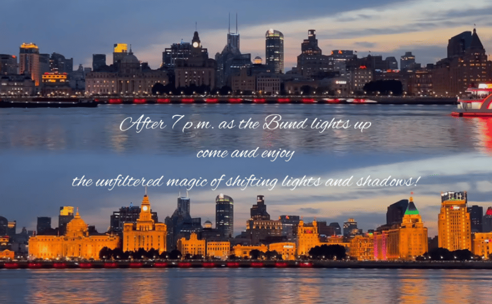Private Huangpu River Night Cruise in Shanghai with Guide
