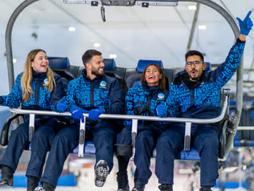 Skiing and Snowboarding at Ski Dubai in Mall of Emirates