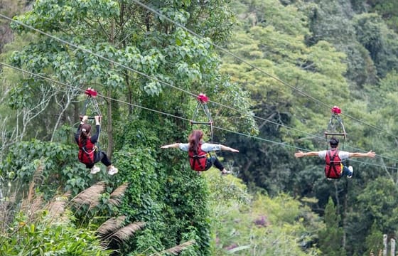 DaLat Canyoning & Experience 1500m Zipline