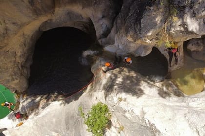 Canyoning in Manikia Gorge from Athens