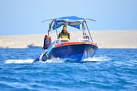 Private speed boat for Hula Hula Island with sub wing - Hurghada