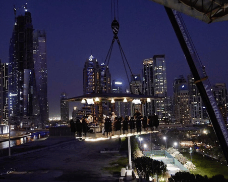 Ready to Dine High? Book a Dinner in the Sky Dubai.