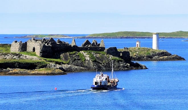 Electric biking on Inishbofin Island. Galway. Self guided.  8