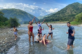Full Day Private Riverside Picnic with transport from Medellin