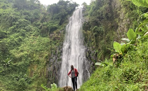 Private Full-Day Materuni Waterfall, Coffee and Hot-spring Tour in Moshi