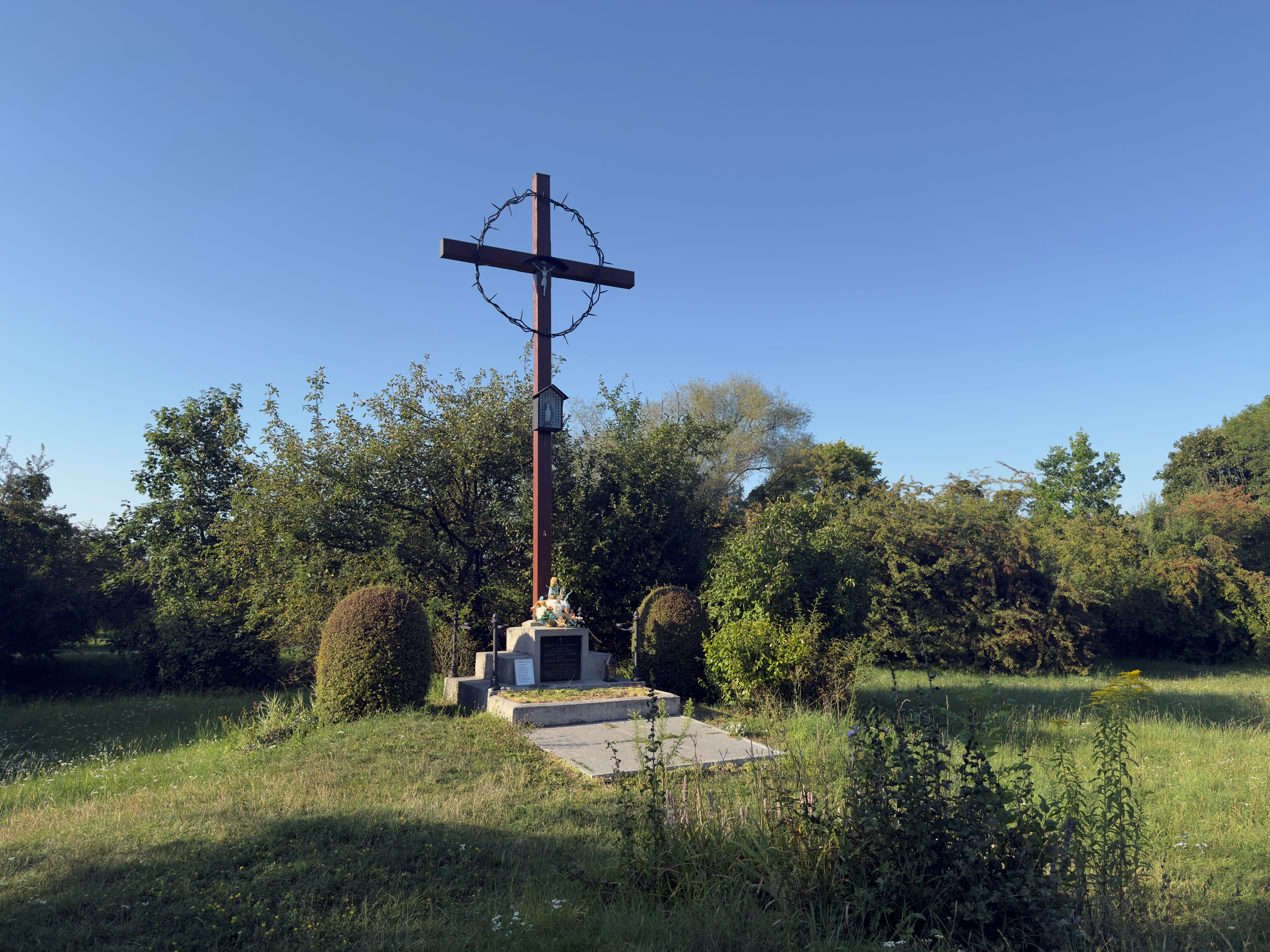 Memorial site at the former KL Plaszow concentration camp in Krakow