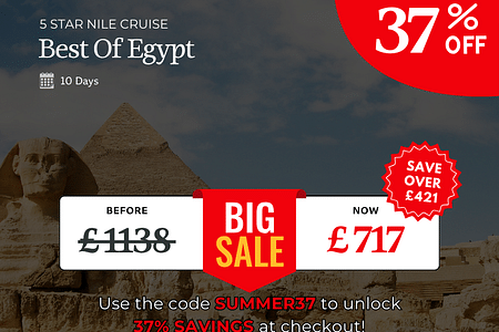 Luxury Nile Cruise & Ancient Wonders Tour of Egypt