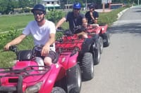ATV 4 wheel off Road from Amber Cove & Taino bay port silver 1