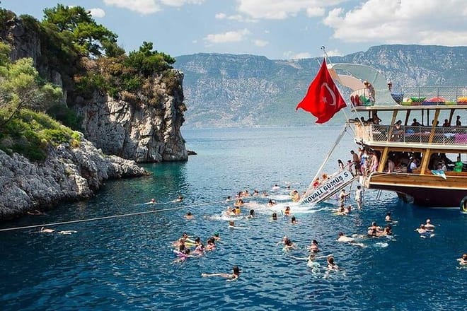 Fethiye Dalyan Boat Tour with Lunch, Mud Bath, Transfer, Guide