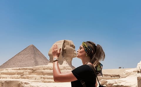 Cairo and Giza Day Tour with Nile Boat Ride from Hurghada