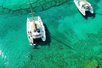 Catamaran Day and Sunset Cruise in Tourlos, Greece