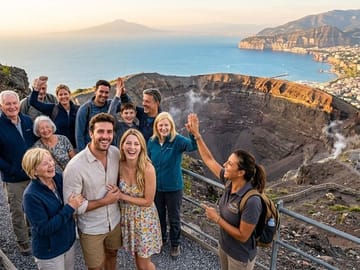 Sorrento and Herculaneum Tour with Vesuvius Entry Tickets