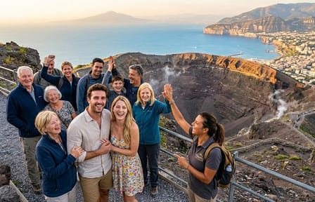 Sorrento and Herculaneum Tour with Vesuvius Entry Tickets