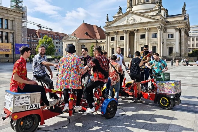 Beer Bike & Party Bike Highlights Berlin City Tour including pick-up 7
