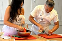 Santorini Private Cooking Class and Island Tour Experience 7