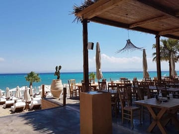 Relaxing in Hanioti Beach