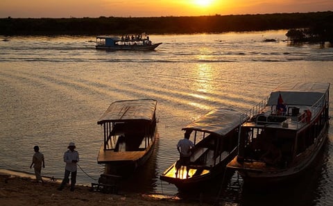Sunset Cruise on Tonle Sap