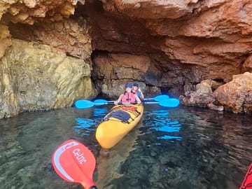 Sunset Kayaking Adventure along Vouliagmeni Coastline