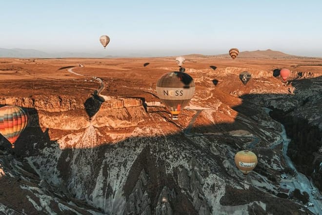 Cappadocia Hot Air Balloon Soğanlı Valley Flight 9