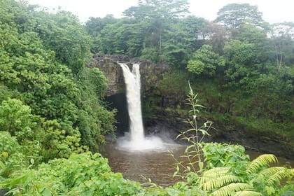 From Big Island-Volcanoes & Waterfall Excursion in a Small Group