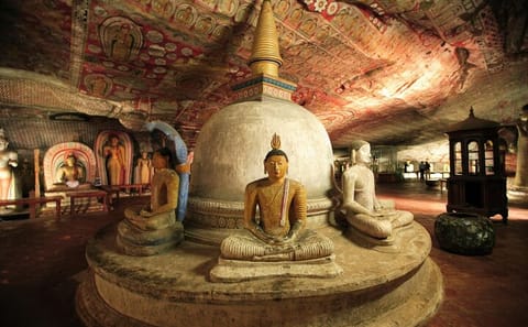 Full Day Sigiriya and Dambulla Tour with Jeep Safari from Colombo