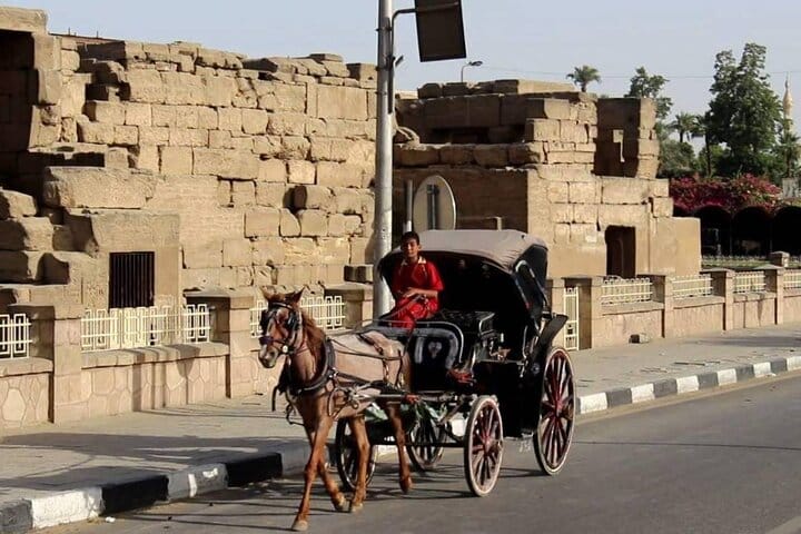 Private City Tour One Hour By Horse Carriage &amp; 1 hour River Nile boat tour-Luxor